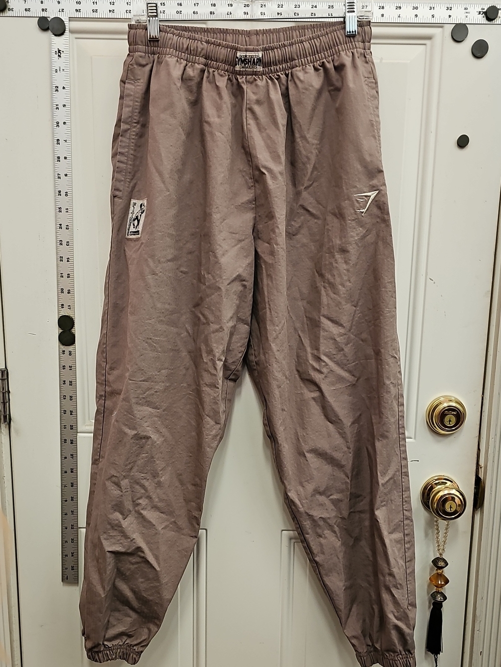 Gymshark Men's Taupe Jogger Sweatpants